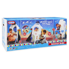 Little Tikes Adventure Rocket - Fusée Spatiale Interactive avec Lumières et Sons