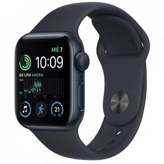 Apple Watch SE 2 GPS Midnight - Montre Connectée Sport Aluminium Noir