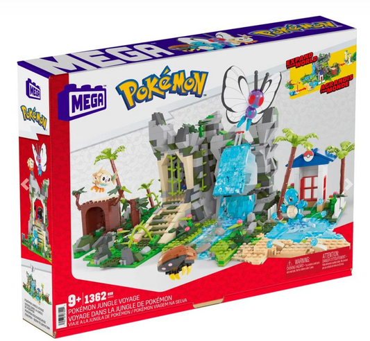 Pokémon Voyage dans la jungle MEGABLOCKS - HHN61