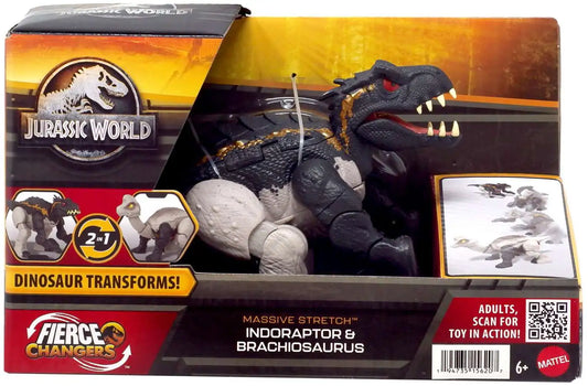 Figurine transformable Massive Stretch Nasutoceratops ↔ Giganotosaurus – HPD35