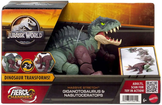 Figurine Giganotosaurus 2‑en‑1 JURASSIC WORLD - HPD34