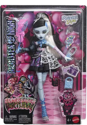 Monster High Frankie Stein Anniversaire – Poupée articulée avec accessoires