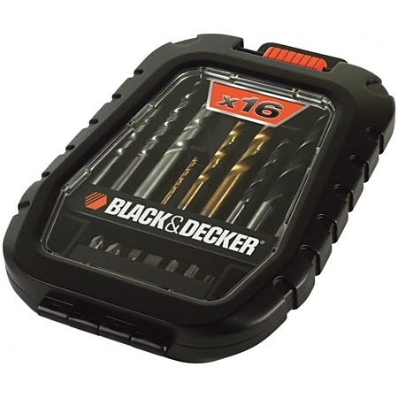 Coffret 16 pièces perçage & vissage BLACK+DECKER – 3231783