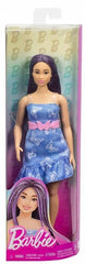 Barbie Fashionistas en robe d’été bleu papillon – HYT89