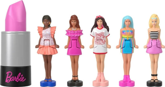 Barbie Mini Fashionistas surprise en tube rouge à lèvres – HYF19