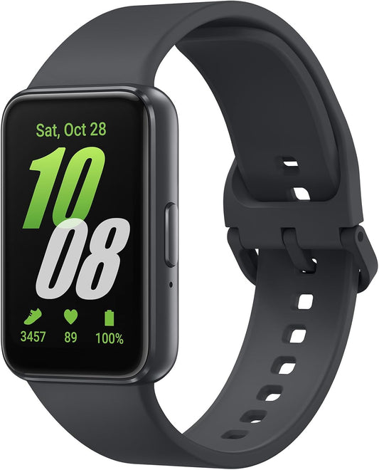 Samsung Galaxy Fit3 Gris - Montre Connectée Sport et Bien-être AMOLED 1,6"