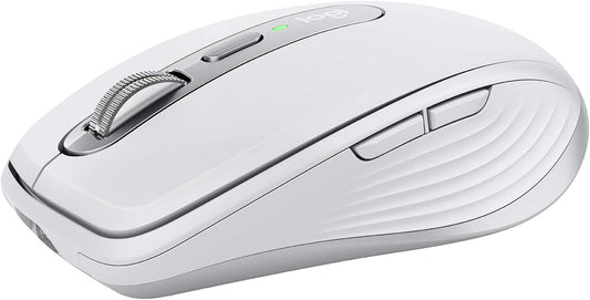 Logitech MX Anywhere 3S Blanc - Souris Sans Fil Bluetooth 8000 DPI Haute Précision