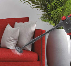 Hoover SteamJet SGE1000 - Nettoyeur Vapeur Portable Noir et Rouge