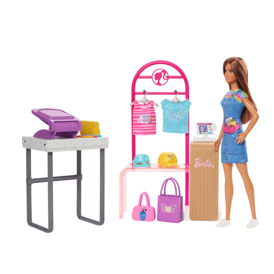 Barbie Boutique Création studio de mode créatif – HKT78