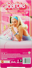 Barbie Le Film HPJ96 - Poupée Margot Robbie Robe Vichy