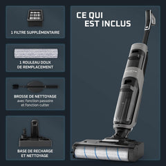 Rowenta X-Clean 4 Aspirateur Balai Laveur GZ5036WO