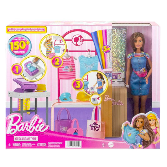 Barbie Boutique Création studio de mode créatif – HKT78