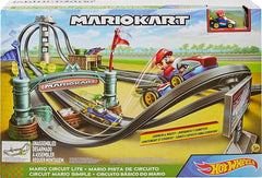 Hot Wheels Mario Kart GHK15 - Circuit de Course avec Pistes et Véhicule Multicolore