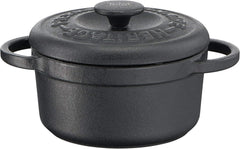 Tefal Pierre Gagnaire Héritage E223S404 - Set de 4 Mini Cocottes en Fonte Noir
