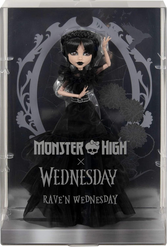 Mattel Monster high Wednesday poupée mercredi robe de bal HXJ03