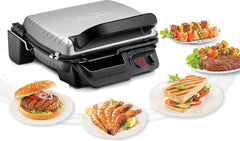 Tefal UltraCompact 600 GC306012 - Grill Électrique XL 3-en-1 Thermostat Réglable