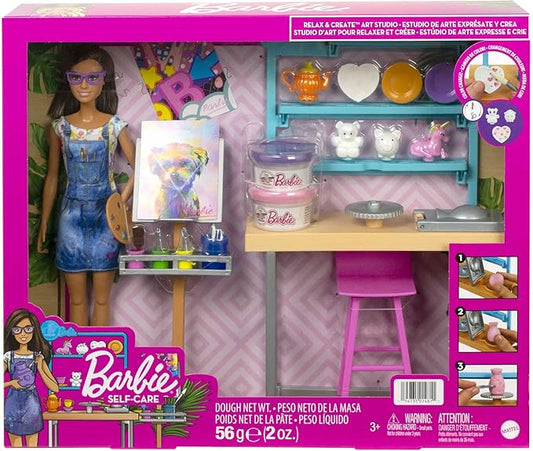 BARBIE coffret artistique atelier HCM85