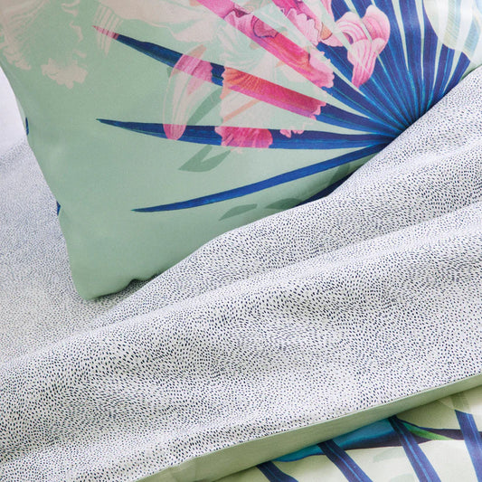 Parure satin 240x220cm Multi vert paradiso CHRISTIAN LACROIX - CL-N32