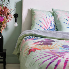 Parure satin 240x220cm Multi vert paradiso CHRISTIAN LACROIX - CL-N32