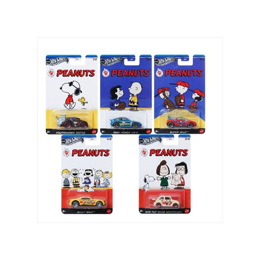 Assortiment Hot Wheels Peanuts 75e anniversaire – JDY88
