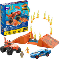 Hot Wheels Monster Trucks Tiger Shark Chocs et Fracas HKF88