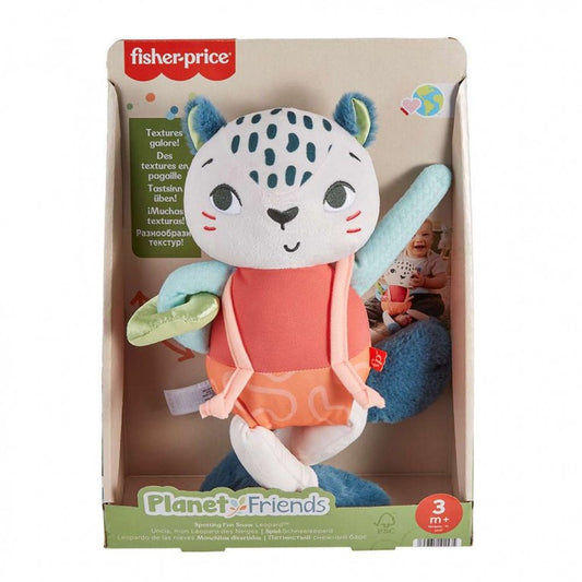 Peluche sensorielle leopard FISHER PRICE - HKD64