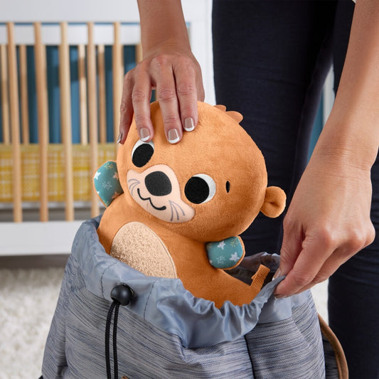 Loutre 2‑en‑1 Rockin’ Tummy Time sensorielle FISHER PRICE - HXG96