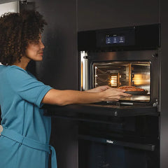 Haier HWO45NB4T0B1 – Four Micro-ondes combiné encastrable 34 L