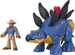 Set Stegosaurus et dr Grant JURASSIC WORLD - GVV64-0