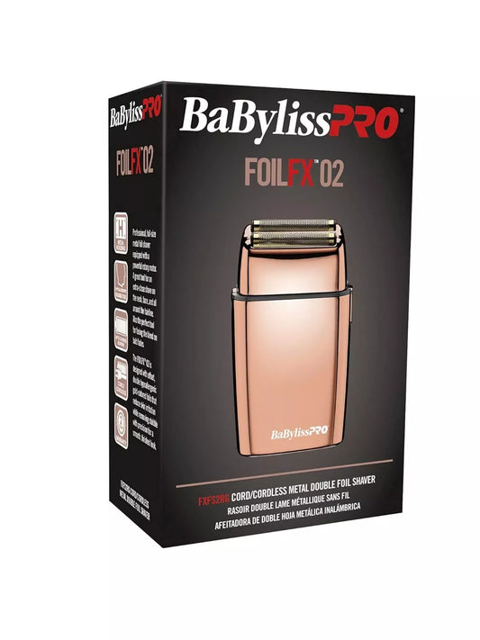 Shaver titanium rose gold BABYLISS PRO - BABFS2DU UK