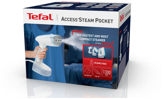 Défroisseur vapeur portable TEFAL Access Steam Pocket 1300 W – DT3041