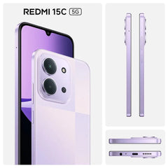 Xiaomi Redmi 15C 5G 256 Go Violet - Smartphone 6,9" 120 Hz Batterie 6000 mAh