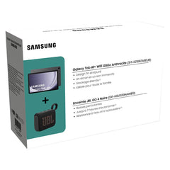 Samsung Galaxy Tab A9+ 128 Go + JBL Go 4 Noire - Pack Tablette 11" Wi-Fi et Enceinte Bluetooth