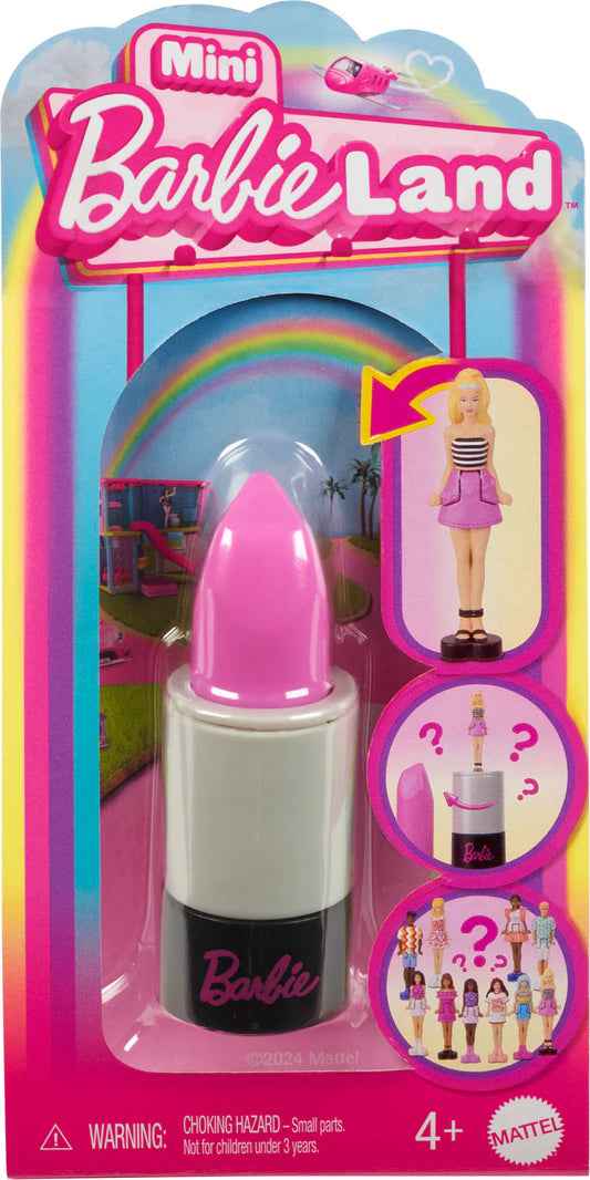 Barbie Mini Fashionistas surprise en tube rouge à lèvres – HYF19