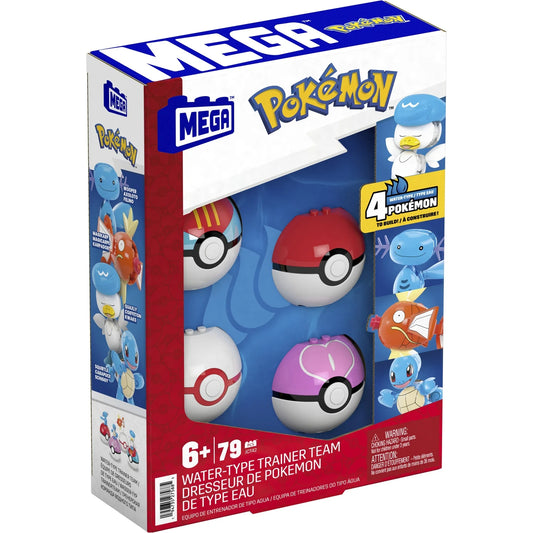 Mega 4 Pokémon eau JCT42