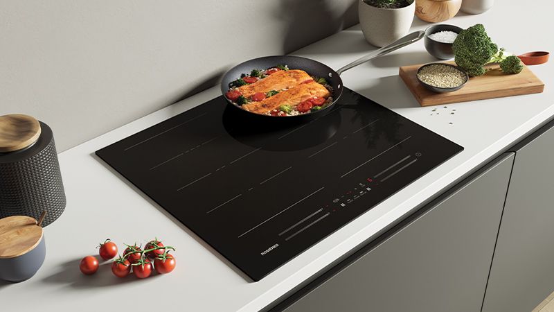 ROSIERES table de cuisson 4 foyers vitro encastrable RIFS644SCA4