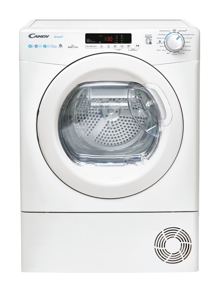 Candy Sèche linge pose libre H8A3DE-47
