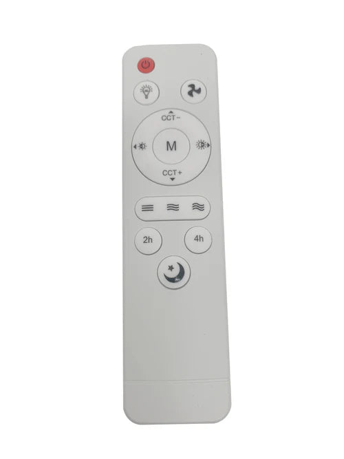 Ventilateur de Plafond LED - Télécommande - 6 Pales - 30W