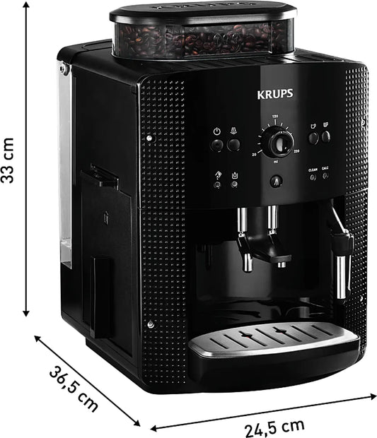 Krups Roma EA81R870 - Machine Expresso Automatique avec Broyeur à Grains 15 Bars 1450W