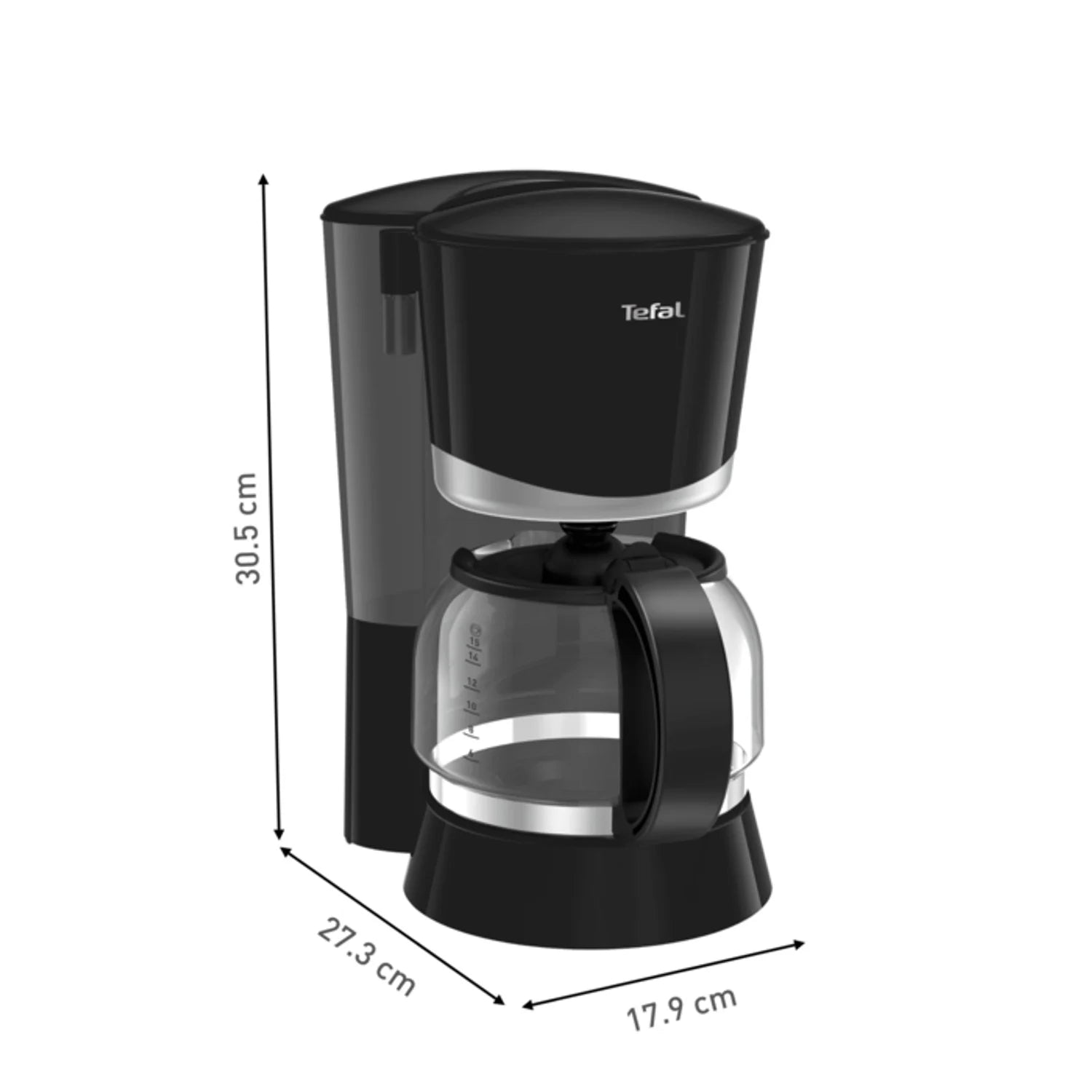 Cafetière filtre Tefal Vita 1,25 L – CM171810