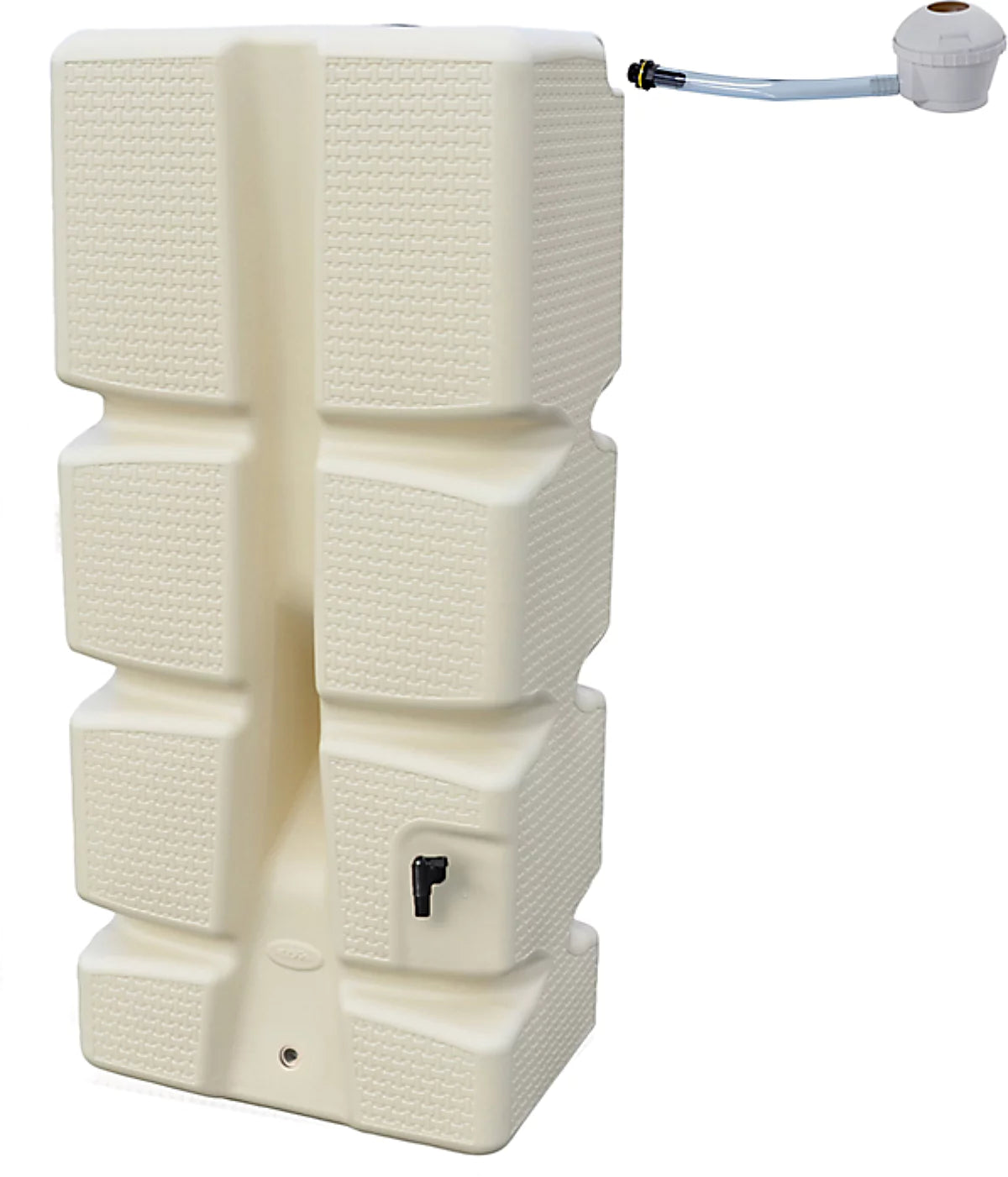 EDA Récup'Eco 310L 010964BE - Récupérateur d'Eau de Pluie Beige avec Kit Collecteur