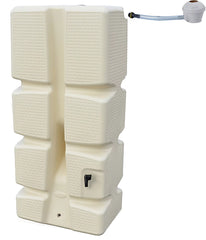EDA Récup'Eco 310L 010964BE - Récupérateur d'Eau de Pluie Beige avec Kit Collecteur