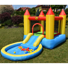 Happy Hop Jeu Gonflable avec Piscine 9820