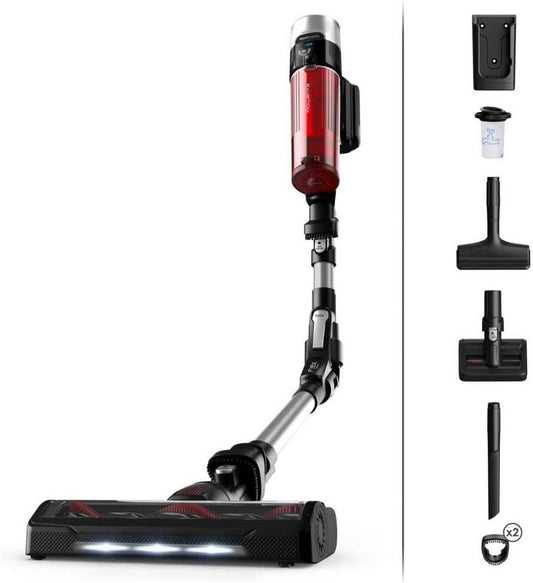 ROWENTA Aspirateur balai sans fil, Animal Care, Batterie amovible, X-Force Flex 9.60 RH2077WO