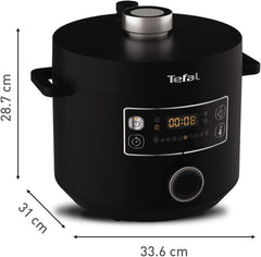 Tefal CY7548 Turbo Cuisine Multicuiseur 1000 Plastique 5 l Noir
