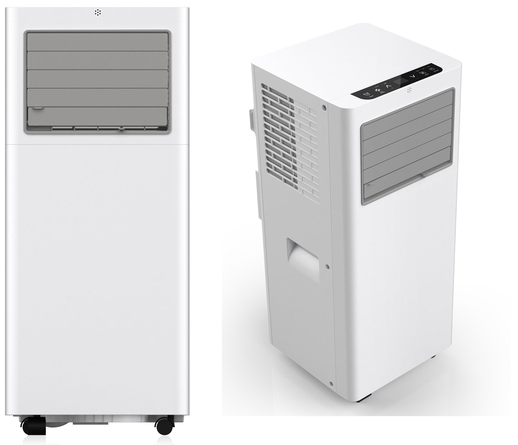Qilive Q.6425 - Climatiseur Mobile 7000 BTU 2050W Blanc avec Télécommande