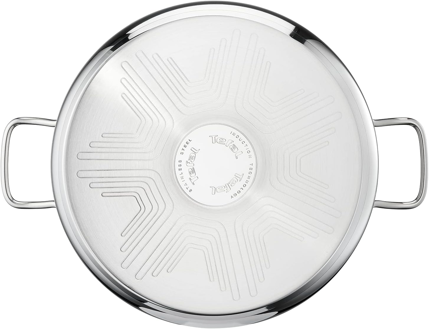 Tefal Intuition XL B8646904 - Grande Marmite Inox 30 cm 10 L avec Couvercle en Verre