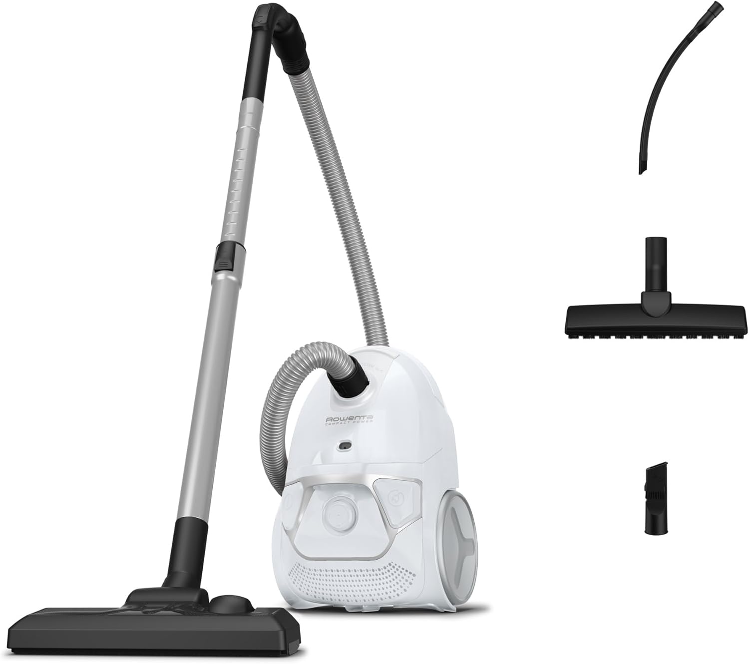 Rowenta Compact Power Aspirateur avec sac, Moteur basse consommation de 900W max, Compact, Haute filtration, 3L RO3967EA