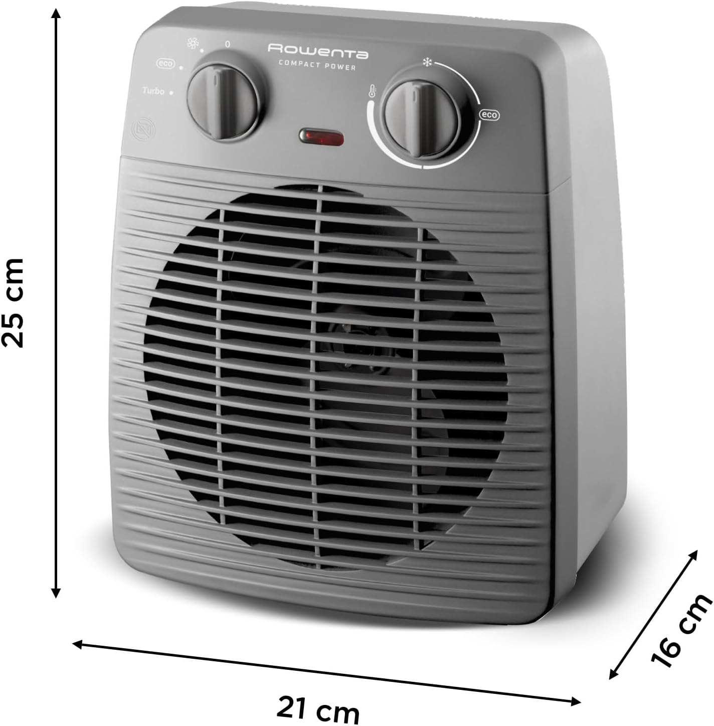 Rowenta Compact Power SO2212F0 - Radiateur Soufflant 2000W