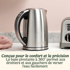 Cuisinart Bouilloire en acier brosse 1.7L CPK17E